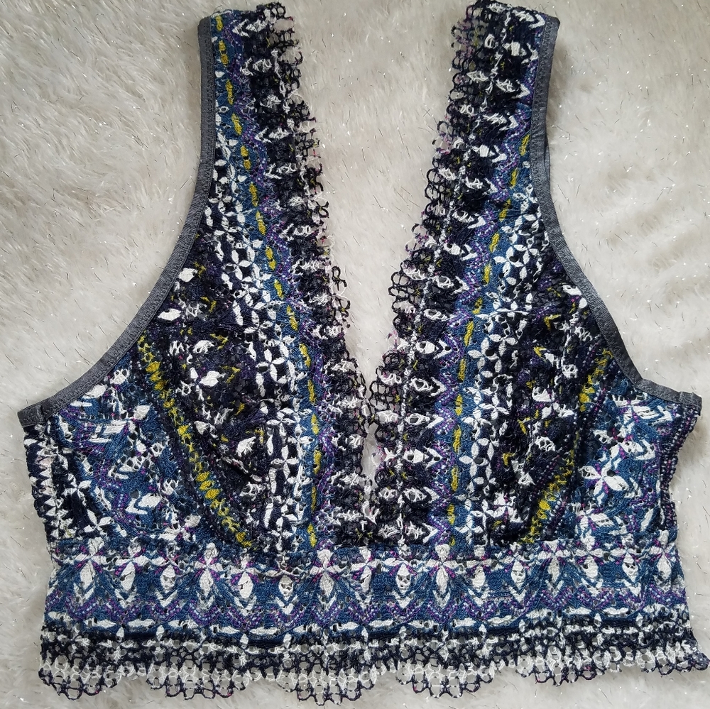 Victoria's Secret Multicolored Lace Bralette
